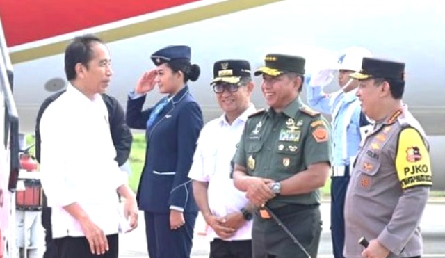 Presiden Jokowi tinjau IKN hari ini