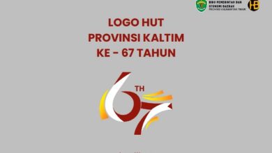 Logo HUT Pemprov Kalimantan Timur