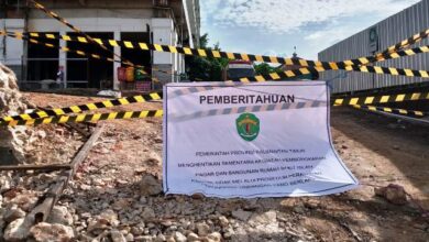 pemberhentian sementara pembangunan terowongan samarinda segmen kakap