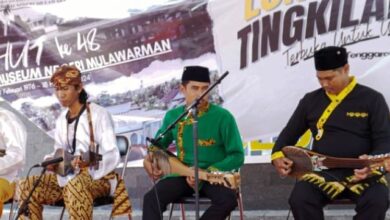 Lomba Tingkilan di Museum Mulawarman