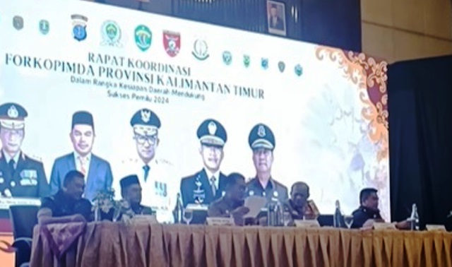 rakor persiapan pemilu kaltim