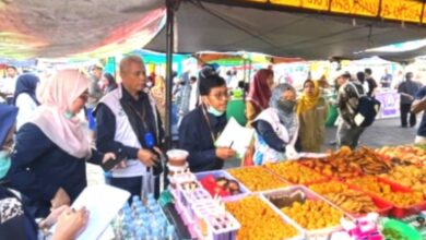 pemeriksaan takjil ramadan Dinkes Berau