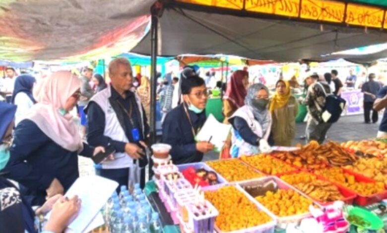 pemeriksaan takjil ramadan Dinkes Berau