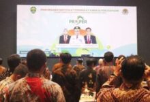 daftar perusahaan di Kaltim penerima proper 2023