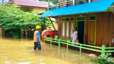 Banjir di Mahakam Ulu