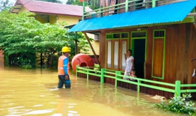 Banjir di Mahakam Ulu