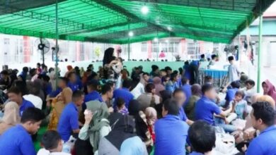 berbuka puasa di rutan Samarinda