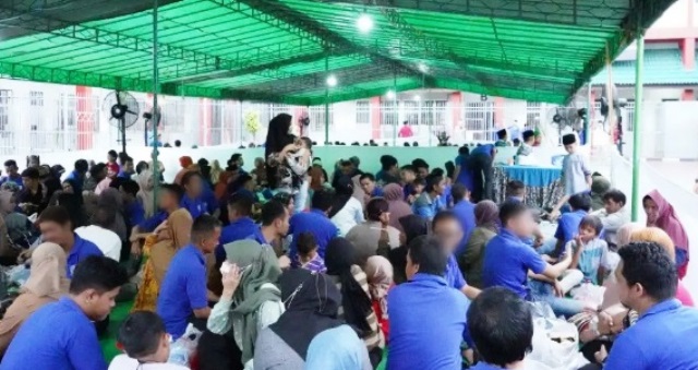 berbuka puasa di rutan Samarinda