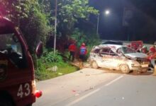 Kecelakaan Beruntun di Jalan Poros Samarinda-Bontang