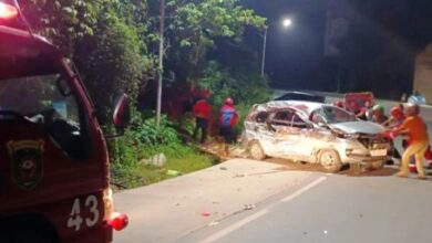 Kecelakaan Beruntun di Jalan Poros Samarinda-Bontang