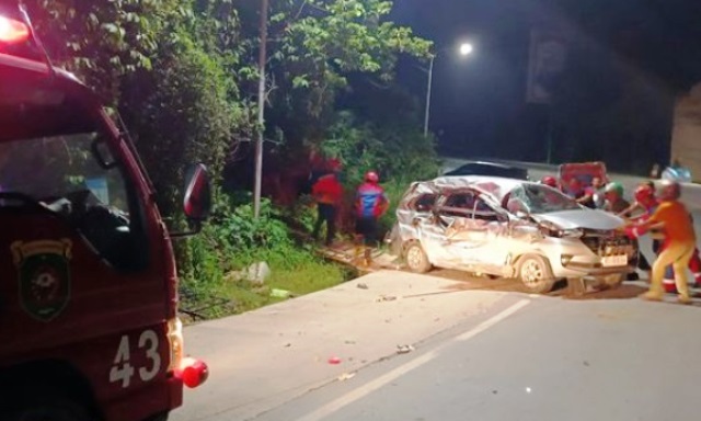 Kecelakaan Beruntun di Jalan Poros Samarinda-Bontang