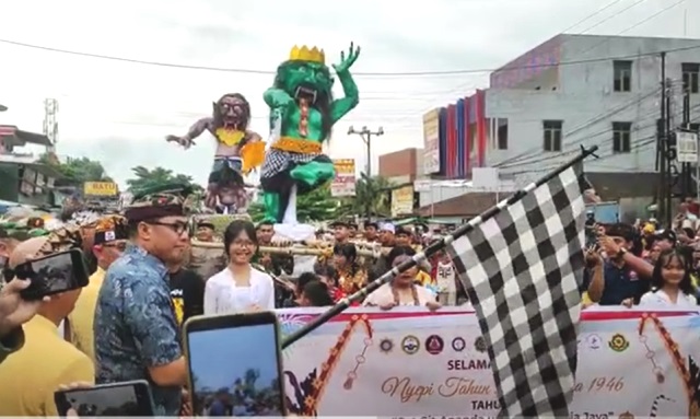 ogoh ogoh di Samarinda