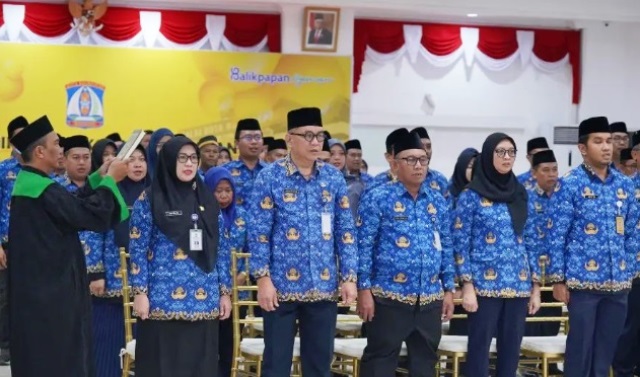 pelantikan pejabat Balikpapan