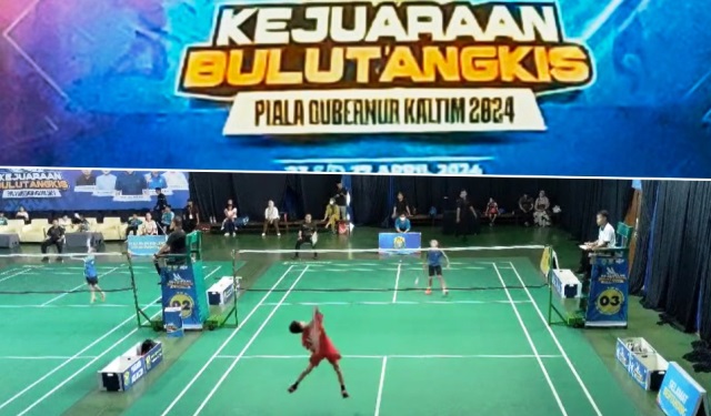 Kejuaraan Bulutangkis Piala Gubernur Kaltim 2024