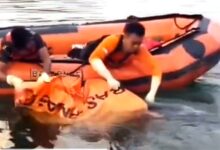 korban tenggelam di Sungai Manggar Balikpapan