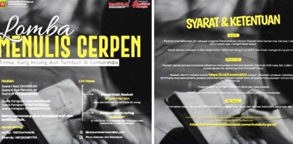 Lomba Menulis Cerpen dan Resensi