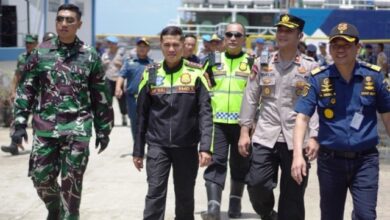 patroli kesiapan mudik Samarinda