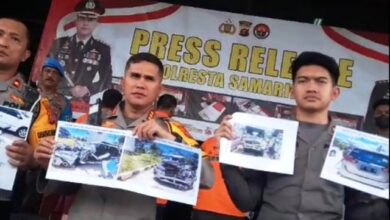 Perkara laka lantas Polresta Samarinda