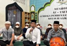 malam takbiran di Lapas Anak Tenggarong