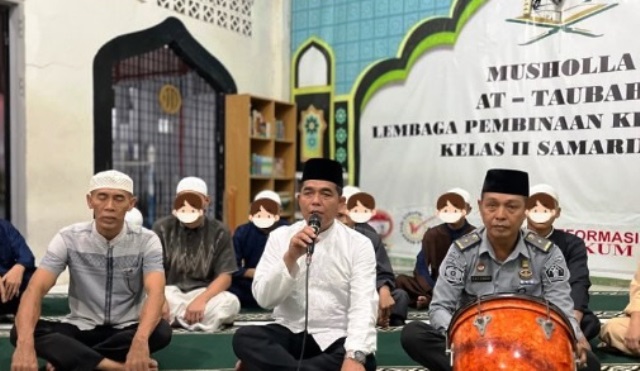 malam takbiran di Lapas Anak Tenggarong