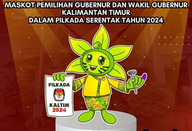 Anggi maskot pilgub kaltim 2024