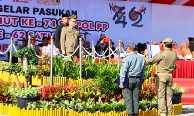 HUT Satpol PP di PPU