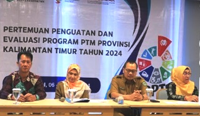 Penurunan Prevalensi Penyakit Tidak Menular Kaltim
