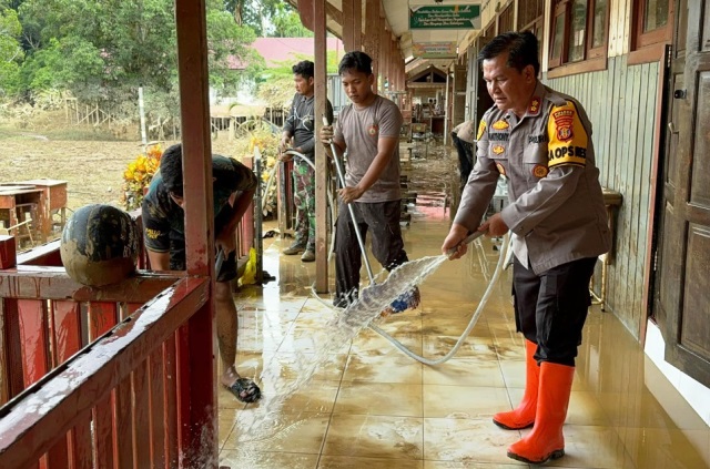 pemulihan pascabanjir Mahakam Ulu