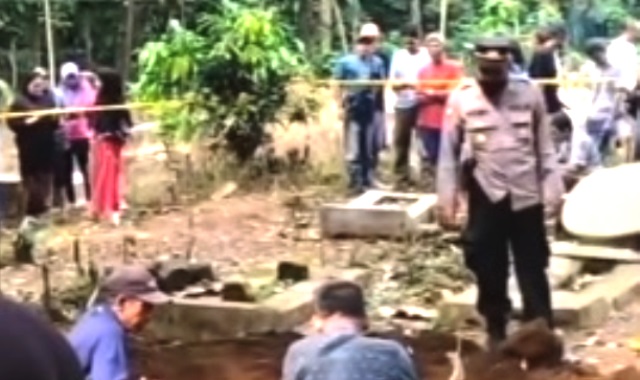 pembongkaran makam seorang gadis di Purbalingga