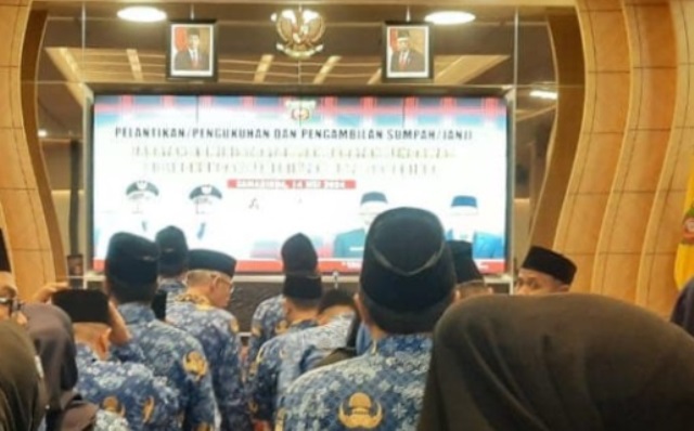 pelantikan pejabat Samarinda