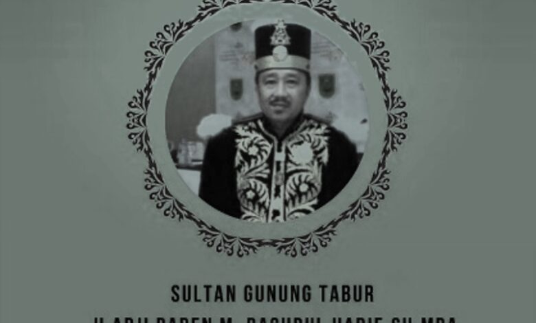 Sultan Gunung Tabur H. Adji Raden M. Bachrul Hadie, SH., MBA