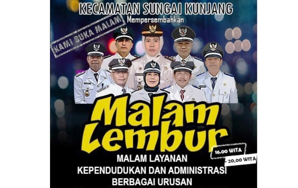 Malam Lembur Kecamatan Sungai Kunjang Samarinda