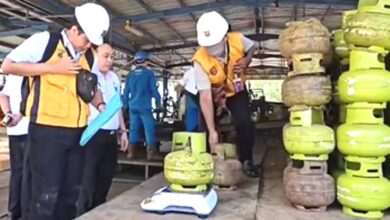 sidak gas LPG 3 Kg di Samarinda