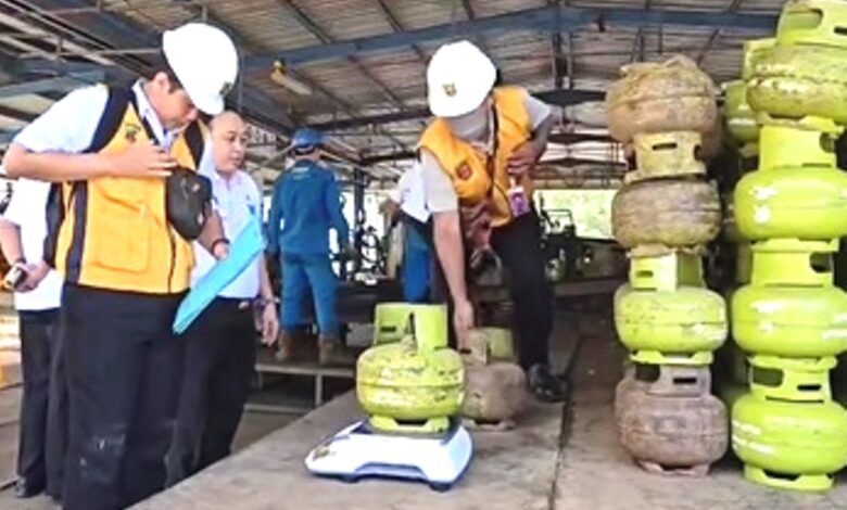 sidak gas LPG 3 Kg di Samarinda