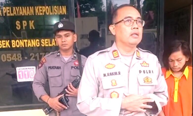 penjambretan di Bontang