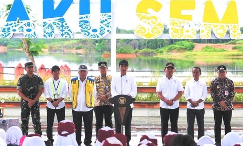 bendungan sepaku semoi