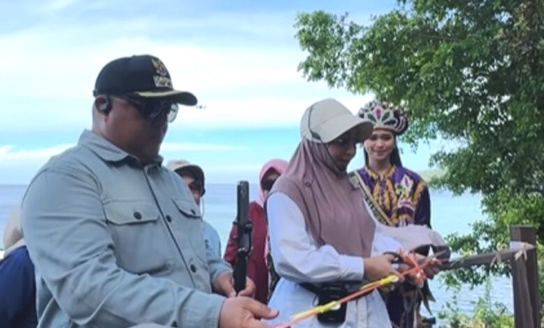 akses baru menuju danau kakaban