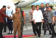 Jokowi di Balikpapan