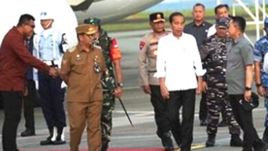 Jokowi di Balikpapan