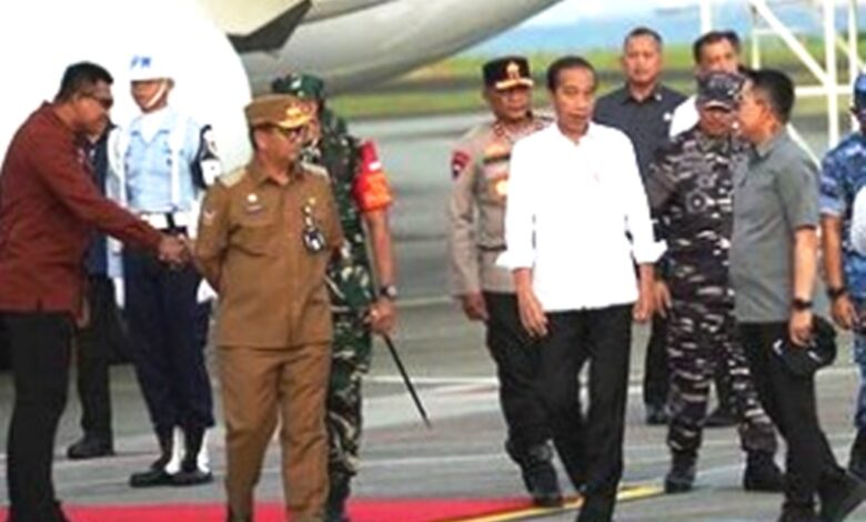 Jokowi di Balikpapan