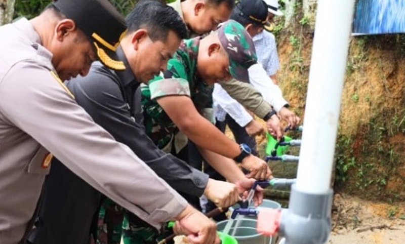 sumur bor TNI AD PPU