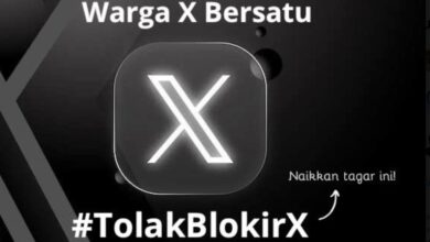 tolak blokir x