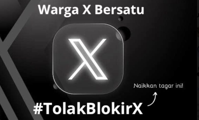 tolak blokir x