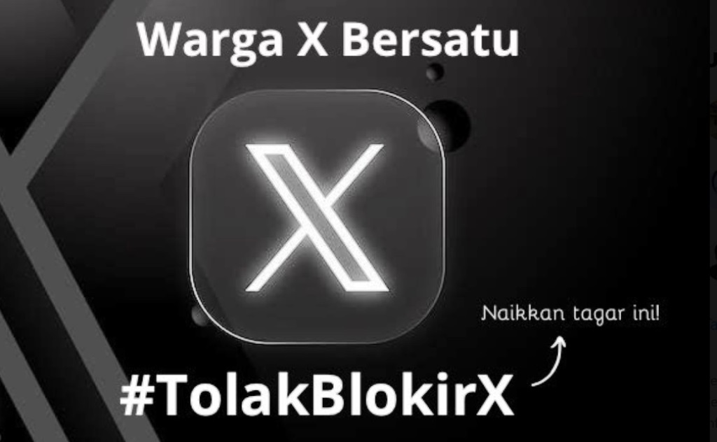 tolak blokir x