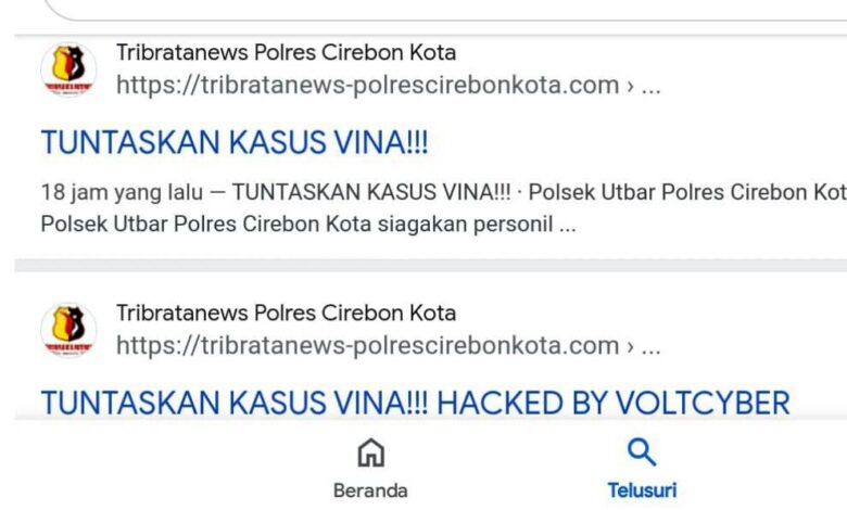 Situs Polres Cirebon Kota Tuntaskan Kasus Vina!