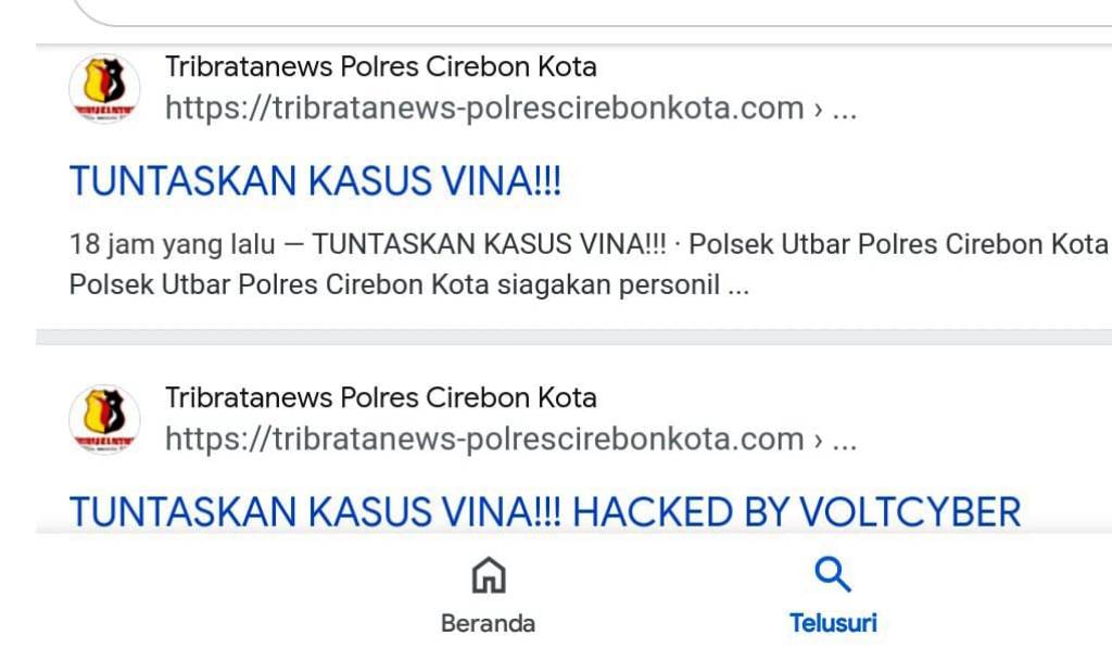 Situs Polres Cirebon Kota Tuntaskan Kasus Vina!