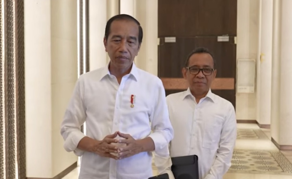 Presiden Jokowi di IKN