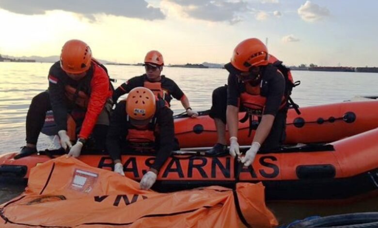 korban tenggelam Sungai Mahakam