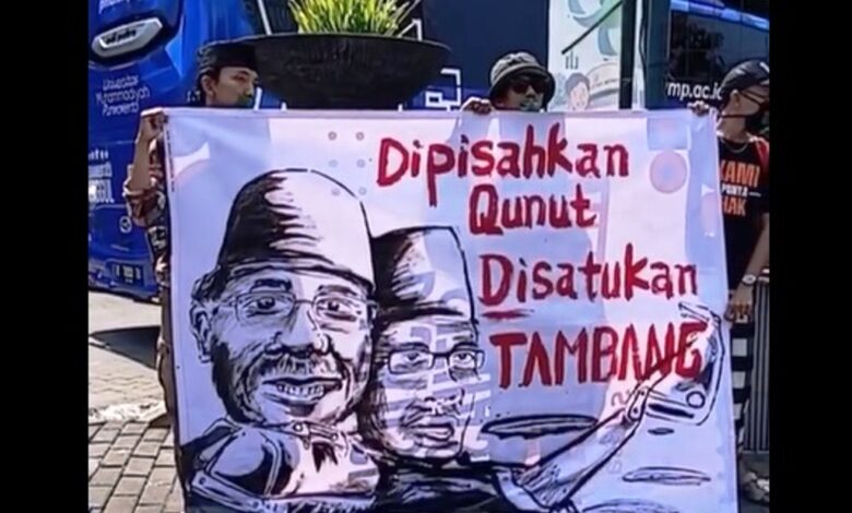 Dipisahkan Qunut Disatukan Tambang