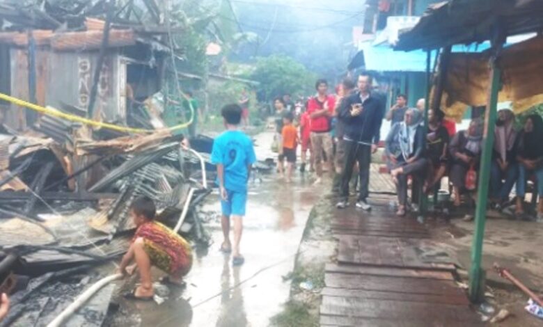 kebakaran sengkotek Samarinda